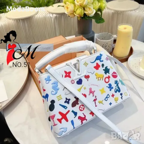 Louis Vuitton атрактивни дамски чанти Различни дизайни, снимка 2 - Чанти - 48854426