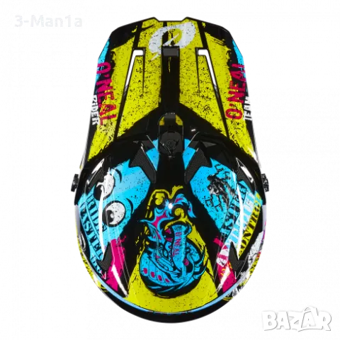 Детска вело каска O'NEAL SONUS RIOT MULTI V.25, снимка 4 - Спортна екипировка - 47866377