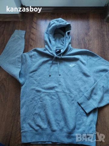 NIKE SPORTSWEAR CLUB FLEECE - страхотно мъжко горнище КАТО НОВО С, снимка 5 - Спортни дрехи, екипи - 52215931