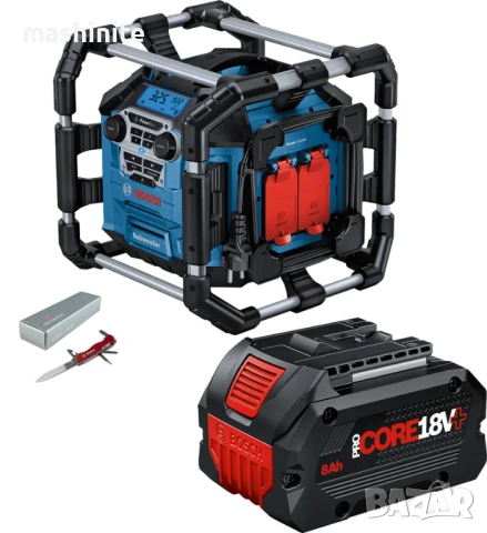 Акумулаторно радио GPB 18V-5 C 1xProCORE 8.0Ah+ Bosch, снимка 1