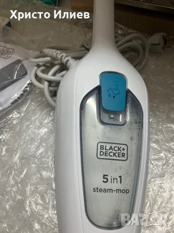 Стийм моп Парочистачка Black & Decker Подочистачка 5 в 1 1300 w, снимка 11 - Парочистачки и Водоструйки - 39929079