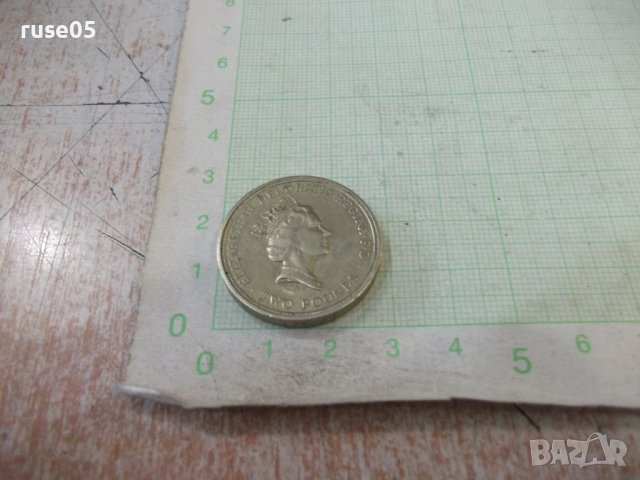 Монета "TWO POUNDS - 1694-1994 г." английска, снимка 4 - Нумизматика и бонистика - 43505827