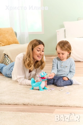 Интерактивно динозавърче за хранене забавно и образователно Vtech, снимка 8 - Образователни игри - 52128615