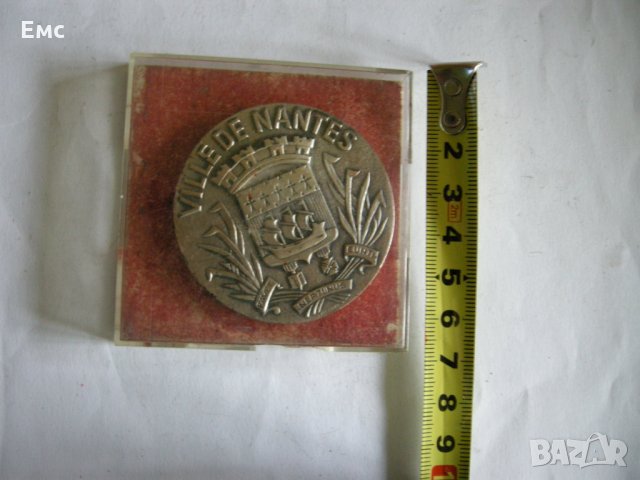 Плакет Ville de Nantes, снимка 2 - Колекции - 27376552