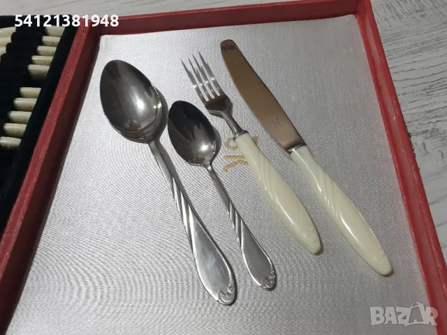 Комплект руски прибори за хранене, снимка 4 - Прибори за хранене, готвене и сервиране - 48801264