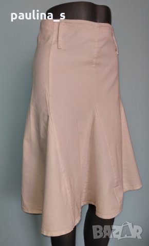 Еластична дънкова пола в бледо розово / промо цена, снимка 1 - Поли - 28498022
