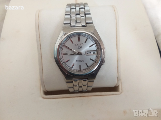 Сейко 5 21 камъка, снимка 4 - Мъжки - 52145964