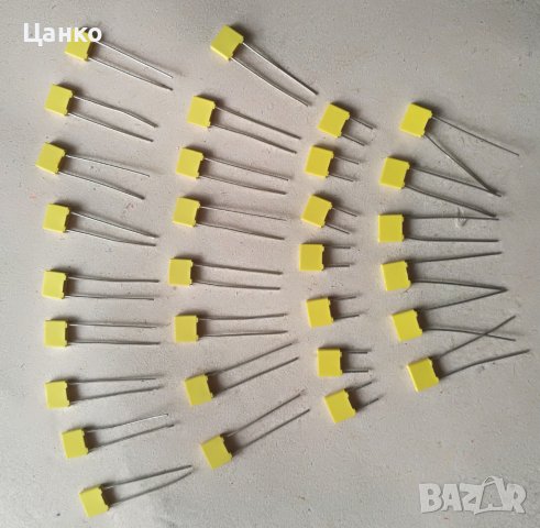 Продавам полиестерни кондензатори 1nF , 22nF , 47nF , 100nF, снимка 6 - Друга електроника - 36852056