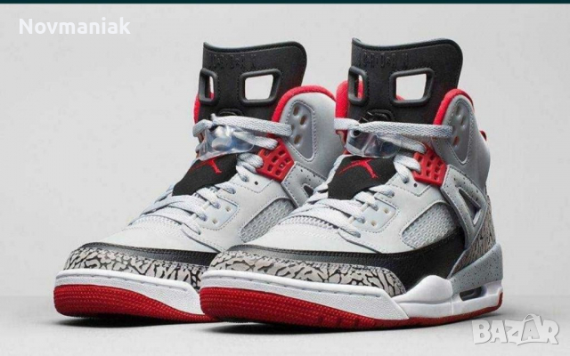 Jordan Spizike ‘Wolf Grey’, снимка 1 - Маратонки - 36474375