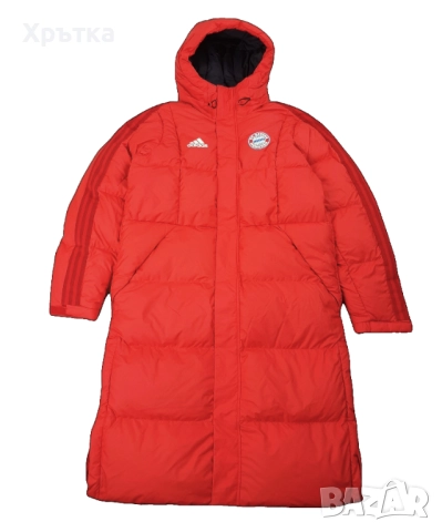 Adidas Bayern Munchen - Оригинално мъжко яке / парка с пух р-р M, L, снимка 4 - Якета - 52013478