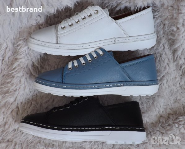 Обувки, спортни, естествена кожа, код 249/56, снимка 4 - Дамски ежедневни обувки - 37380555