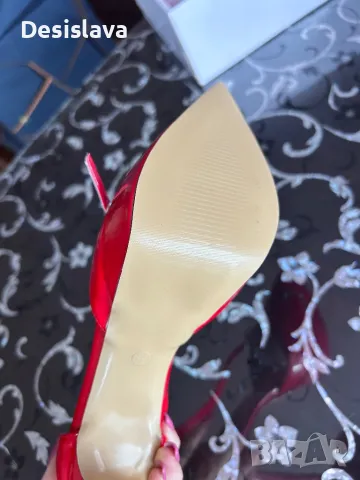 Лачени обувки, снимка 3 - Дамски елегантни обувки - 49265550