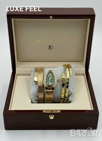 BVLGARI 💎Часовник + Гривна  