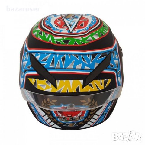 Каска за Мотор 2495-1 Черно 182830, снимка 3 - Аксесоари и консумативи - 32412102