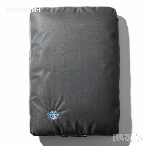 Двулицево Легло/Дюшек за Куче - 90см/60см/11см - Сива разцветка - ThermoSwitch