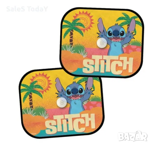 Сенник за кола, Детски сенници за задните прозорци на автомобил, 2бр., 44x36cm, 6 варианта, снимка 3 - Аксесоари и консумативи - 49643644