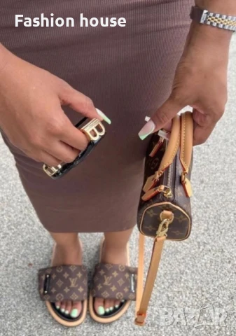 Louis Vuitton дамски чехли