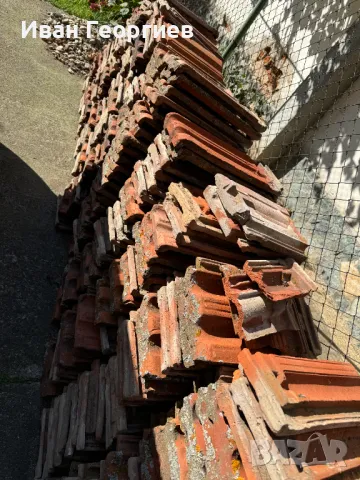 Български  керемиди 430 бр употребявани до Дупница , снимка 5 - Строителни материали - 47681272