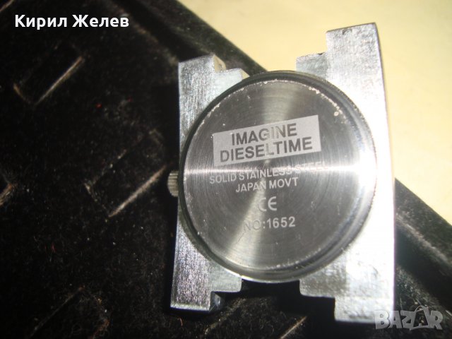 DIESEL TIME МАРКОВ МОДЕН КВАРЦОВ ЧАСОВНИК 22345, снимка 3 - Мъжки - 32912168
