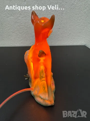 Колекционерска порцеланова лампа Goebel №6320 , снимка 4 - Антикварни и старинни предмети - 48596376