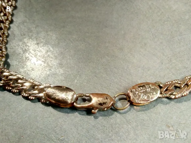 Позлатен ланец 14К, снимка 8 - Колиета, медальони, синджири - 49227428