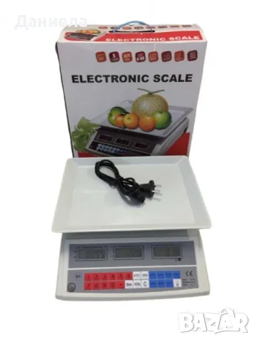 Прецизна платформена електронна везна - Кантар до 40 кг ПВЦ