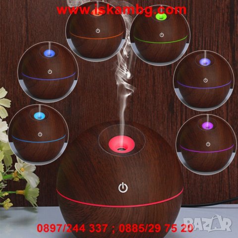 Малък дифузер за въздух с форма на топка - код 2471, снимка 9 - Други стоки за дома - 26718856