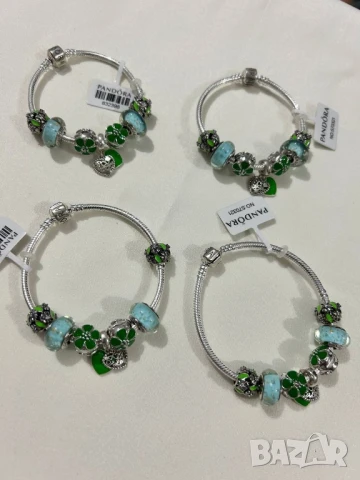 гривни PANDORA::най-високо качество едно към едно сребро pandora 925 , снимка 15 - Гривни - 51041965