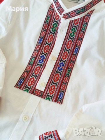 Риза за народна носия за момче 10-13 г. - 29 лв, снимка 2 - Детски ризи - 40195668