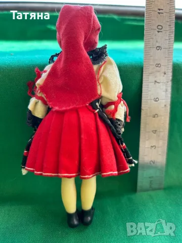 Малка кукла винтидж , снимка 2 - Кукли - 48011070