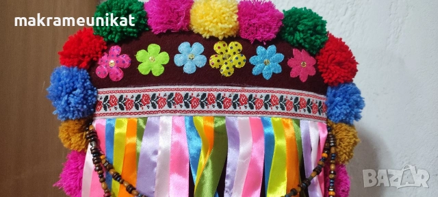 Кукерска маска, гугла, нова, Новодел, декорация, снимка 2 - Други - 53152997