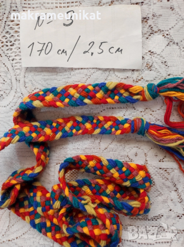 Върви, ширити, колани за народна носия, косичник, торба, декорация , снимка 6 - Други - 44863158