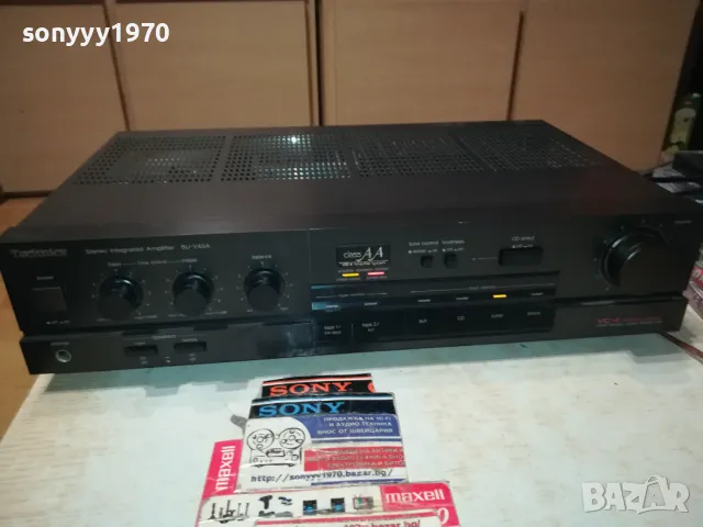 technics su-v45a stereo amplifier-made in japan-внос swiss 2505250829, снимка 3 - Ресийвъри, усилватели, смесителни пултове - 50416968