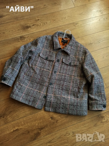 Дамска карирана риза-яке овършърт, снимка 13 - Якета - 53204650