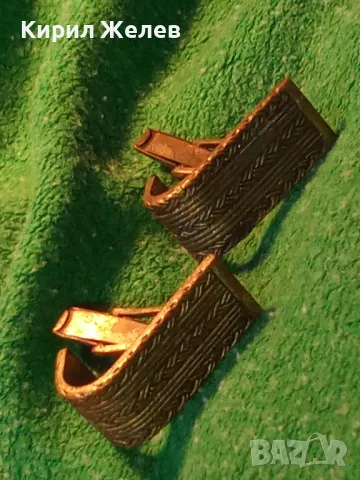 СТАРИННИ БРОНЗОВИ БУТОНЕЛИ КОЛЕКЦИОНЕРСКИ РЕТРО КОПЧЕТА за РЪКАВЕЛИ 44738, снимка 11 - Антикварни и старинни предмети - 46510002