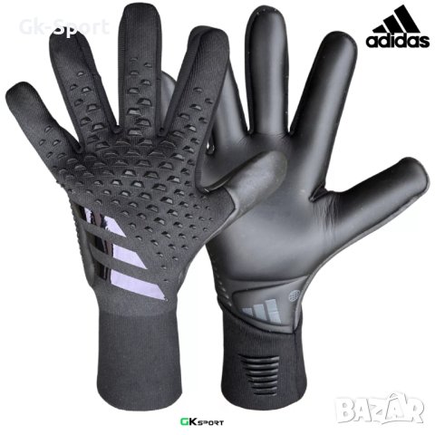 Вратарски ръкавици ADIDAS PREDATOR GL PRO BLACK/BLACK/BLACK размер 6,8, снимка 1 - Футбол - 43317279