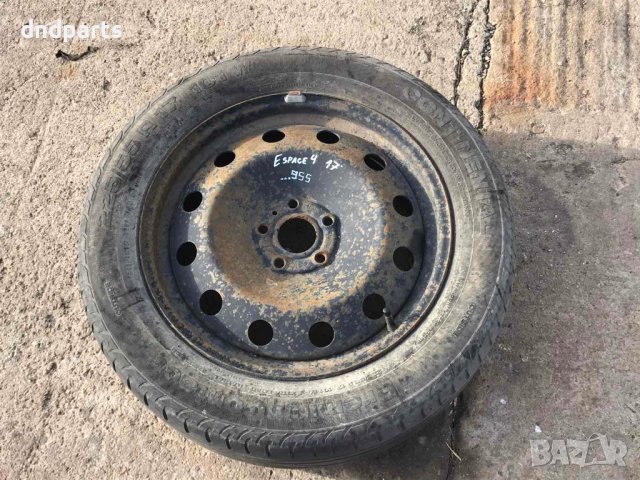 Стоманена джанта Renault Espace,2004г. -17ка