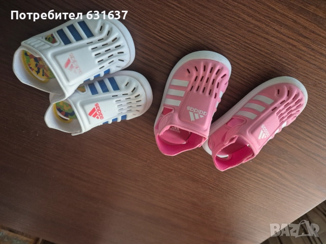 Бебешки сандали Adidas, снимка 4 - Детски сандали и чехли - 51783298
