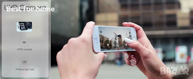 Дрон WiFi 4K HD камера CHUBORY F89, снимка 9 - Дронове и аксесоари - 49240402