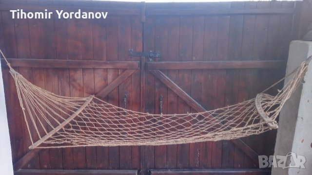 Хамак люлка(стар- автентичен), снимка 2 - Антикварни и старинни предмети - 39246866
