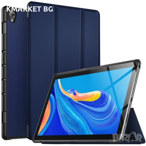 Huawei MediaPad M6 10.8” Кожен Калъф и Протектор, снимка 4 - Калъфи, кейсове - 48248950