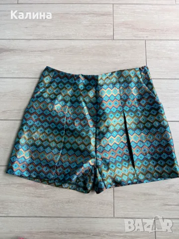 ЧИСТО НОВИ Къси панталонки с висока талия H&M