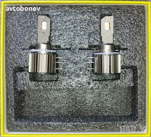 LED Крушки NAKATOMI(NAKAMOTO) H15/12-24V/60W-CANBUS, снимка 2 - Аксесоари и консумативи - 47365371