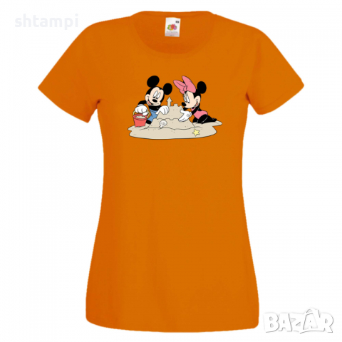 Дамска тениска Mickey & Minnie 4, снимка 7 - Тениски - 36526217