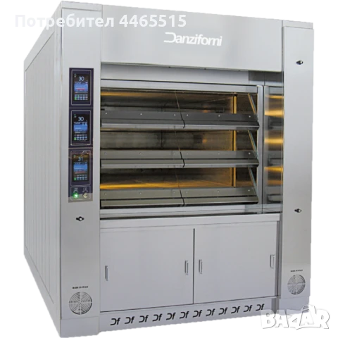  Професионална електрическа пещ за хляб JOLLY 3C/1P60-160 – 3 независими камери с пара