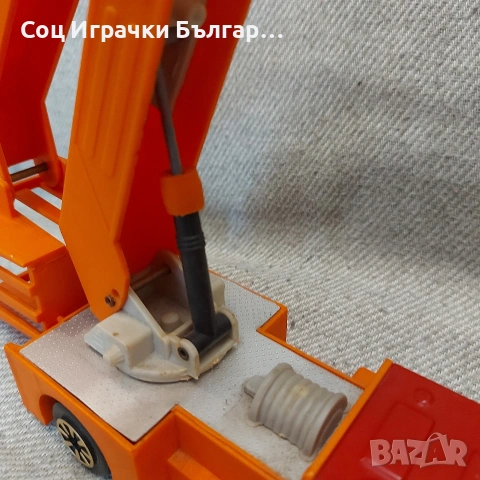 Стара Соц Българска Играчка Камион Мир Микро Авто Вишка, снимка 5 - Колекции - 53416995