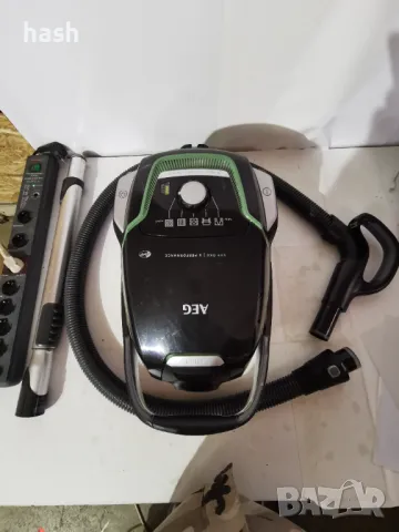 Прахосмукачка AEG VX9-2-Oko, 850 W, 5 l, 65 dB, Е12 Филтър за хигиена, черна, снимка 5 - Прахосмукачки - 49284778