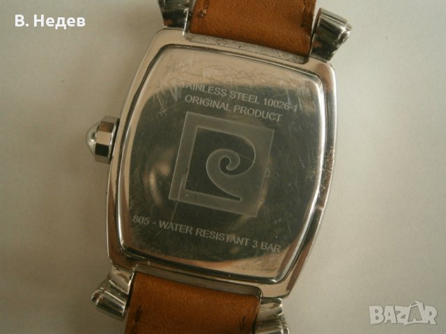 PIERRE CARDIN, Quartz, St. Steel, original product, XL timepiece, снимка 7 - Мъжки - 37264423