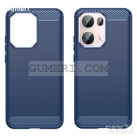  Oppo Reno13 Pro 5G  Противоударен Силиконов Гръб - Карбон, снимка 4 - Калъфи, кейсове - 50504427
