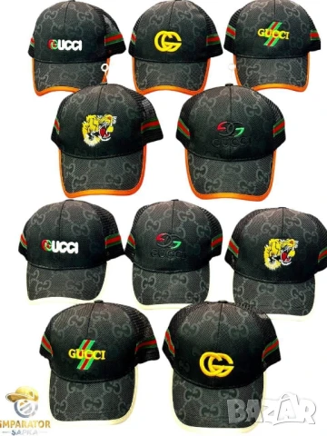 шапки с козирка gucci louis vuitton calvin klein jeans , снимка 16 - Шапки - 50748830